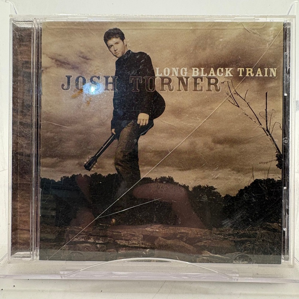 Josh Turner Long Black Train CD 2003 MCA Nashville Country Music Debut Album